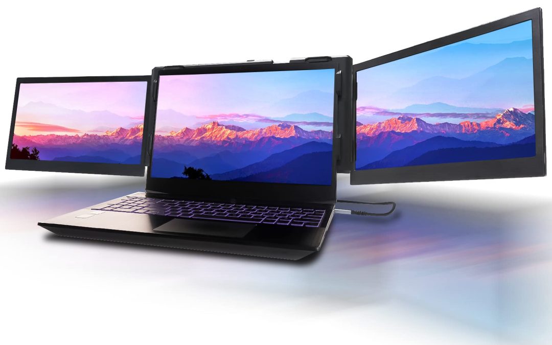 Cevaton 15.6″ Laptop Triple Screen Extender